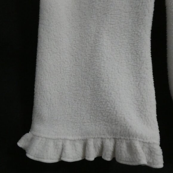 CHILDREN'S PLACE | 9-12 months | White Fleece Pants | Ruffle Hem - Picture 6 of 12